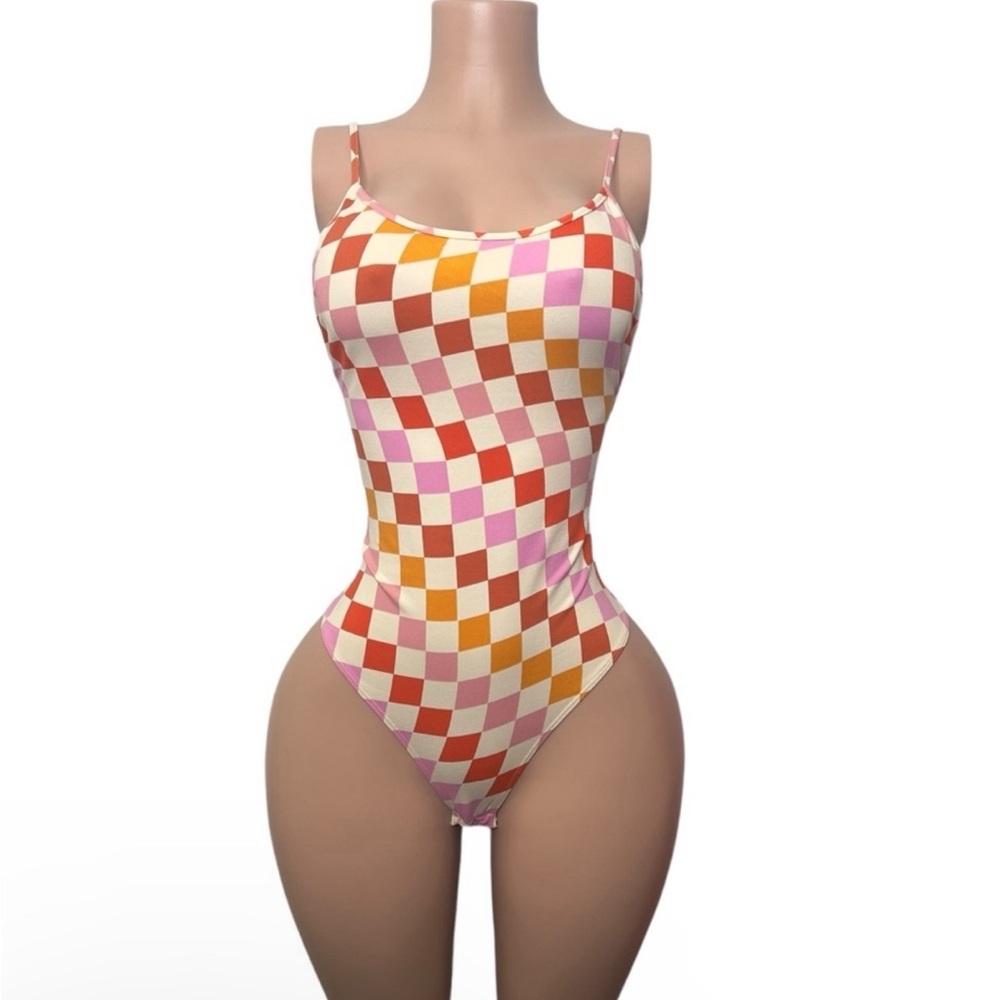 Checkers Please Bodysuit - Sz L